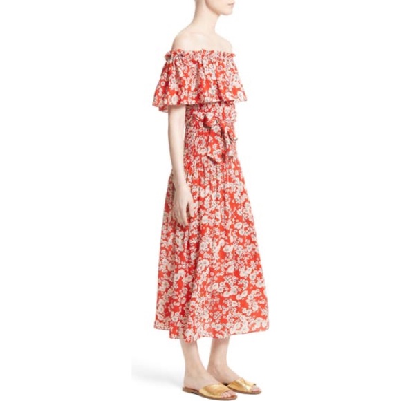 Rebecca Taylor Dresses & Skirts - Rebecca Taylor Cherry Blossom Silk Dress